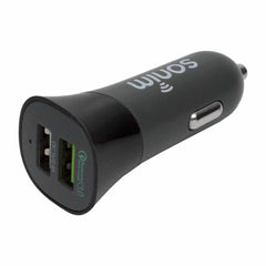 Sonim Car Charger Dual USB Qualcomm 3.0 w/ Type-C Charging Cable 5ft for XP8/XP5s