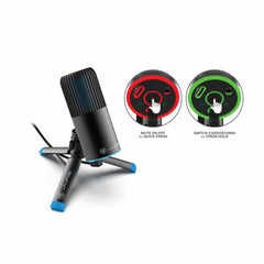 JLab Audio TALK GO MTALKGORBLK4 Plug and Play USB Microphone