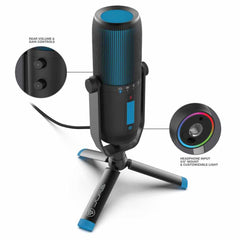 JLab Audio TALK PRO MTALKPRORBLK4 Professional Plug and Play USB Microphone