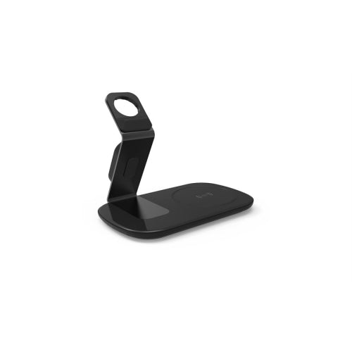 LAX QIDOCK-BLK Wireless Charging Dock Qi Wireless Charging Pad & Apple Watch Dock