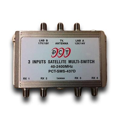PCT-SMS-437D 3X4 High Performance Satellite Multi Switch