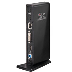 Club3D CSV-3242HD USB 3.1 Gen 1 Dual Display 1200p Docking Station - Black