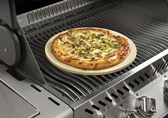 Napoleon Grills 70002 Commercial Pizza Stone with Skewers and Rack