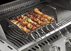 Napoleon Grills 70002 Commercial Pizza Stone with Skewers and Rack