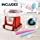 Nostalgia PCM805RETRORED Retro Hard & Sugar Free Cotton Candy Maker - Red