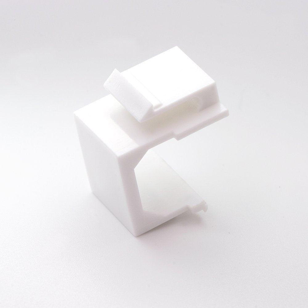 Blank Keystone Insert (White)