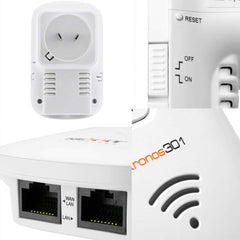 Nexxt Kronos301 AEIEL304U2 Range Extender Wireless Wall Plug Design