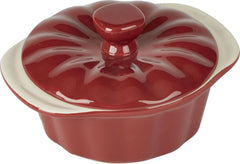 Goodcook OvenFresh Stoneware Round Casserole Dishw/ Lid - 1.5Qt/1.4L