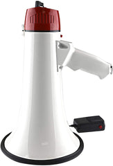 Nippon SK-33S Handheld Power Megaphone Bullhorn Speaker w/ BuiltIn Siren, Volume Controls & Handle