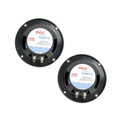 Pyle Marine Audio PLMR41 4" Dual Cone Waterproof Stereo Speaker System - Pair (Black)