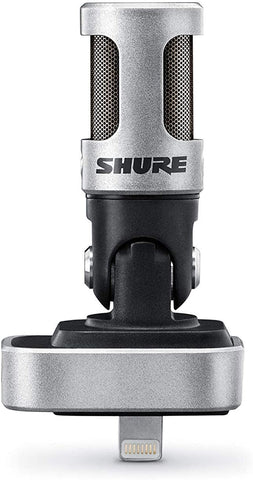 Shure MV88/A iOS Digital Stereo Condenser Microphone Silver