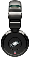 iHip NFH26PHE NFL Philadelphia Eagles DJ Headphone w/In-Line Mic/Volume