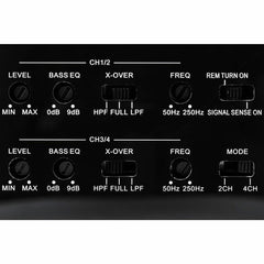 MB Quart NA3 NA3-560.4 Series White Amp 4 X 70 Watts RMS 4 Ohms, 4 X 140 Watts 2 Ohms
