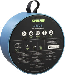 Shure AONIC 215 High Quality Wired Sound Isolating Earbuds Clear Sound