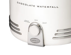 NOSTALGIA CWF48WT Innova Chocolate Fondue Waterfall Wall