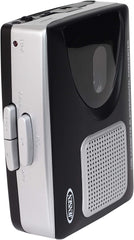 Jensen SCR-90 Stereo USB Cassette Player with Built-in Speaker and Encoding to Computer