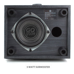 GOgroove SonaVERSE LBr USB Powered 2.1 Computer Stereo Speaker System - Grey
