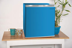 Frigidaire EFR115 1.6 CU FT Single Door Compact Mini Fridge - Blue