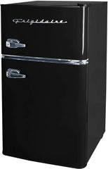 Frigidaire EFR840-BLACK 3.2 CU FT. 2-Door Retro Compact Mini Fridge - Black