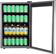 RCA RMIS1530 Single Zone 22 in. 4-Bottle or 110 (12 oz.) Can Beverage/Wine Cooler