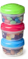 Sistema To Go 3PK Mini Bites Food Storage Reusable Containers