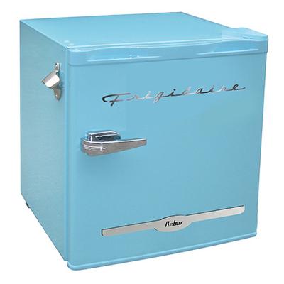 Frigidaire EFR176-BLU 1.6 CU FT Retro Bar Fridge w/ Side Bottle Opener - Blue