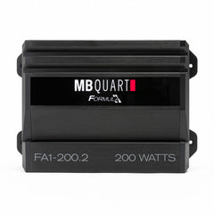 MB Quart FA1-200.2 Formula 200 Watt Amplifier 2 Channel Car Audio Amplifier