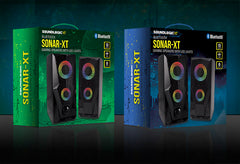 SoundLogic XT GS-6/1696 SONAR-XT Bluetooth Wireless Gaming Speakers w/ Lights