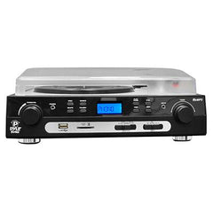 Pyle Pro PLTTB9U USB Turntable With direct-to-digital USB/SD Card Encoder & Built-in AM/FM Radio