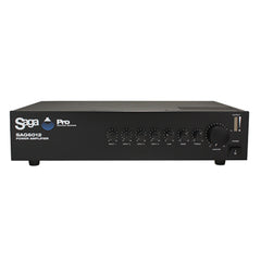 Saga Elite SAG6012 240 Watt PA 100 Volt Commercial Power Amplifier
