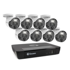 Swann SONVK-876808 4K Ultra HD 8 Channel 2TB Hard Drive 8 Camera NVR Security System