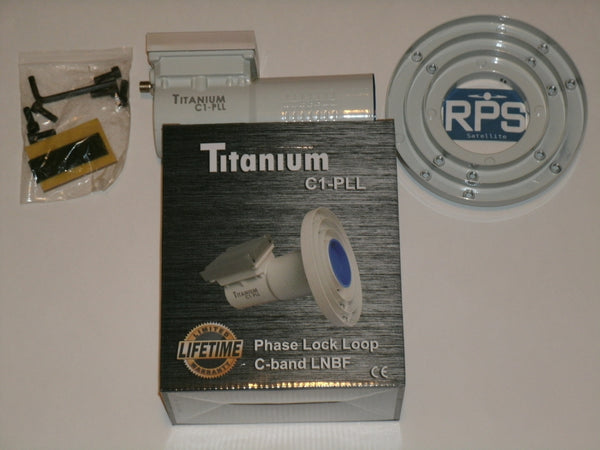 Titanium Satellite C1-PLL C-band LNBF Single