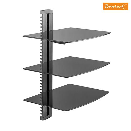 Brateck Triple 3 Components DVD wall mount shelves floating shelf