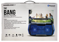 Soundlogic XT BPS-6/1698 The Bang Light-Up Wireless Bluetooth Loud Speaker w/ FM Radio
