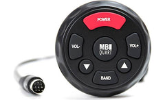 MB Quart GMR-WREM Nautic Waterproof Wired Remote for Gauge Mount Radio (GMR-3)