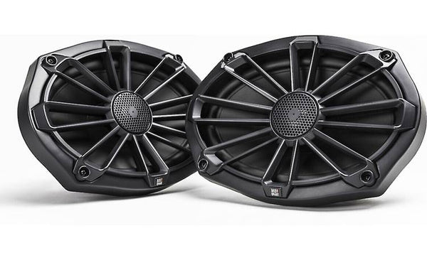 MB Quart NP1-169 6 X 9" 2-Way Coaxial Nautic Speaker System With Interchangeable Colored Grilles