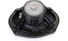 MB Quart NP1-169 6 X 9" 2-Way Coaxial Nautic Speaker System With Interchangeable Colored Grilles