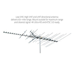 Winegard HD8200U Platinum Series High Definition VHF/UHF Outdoor TV Antenna