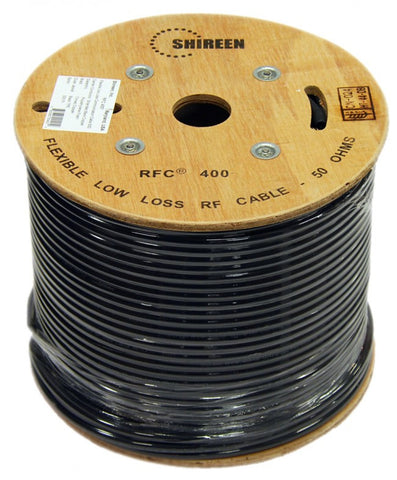 Shireen RFC400 Low Loss Coax Spool reel RFC 400 LMR cable