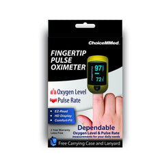 ChoiceMMed Fingertip Pulse Oximeter With OLED Display