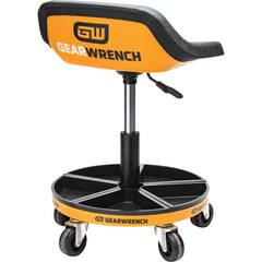 GearWrench 86994 Adjustable Height Swivel Mobile Mechanics Seat