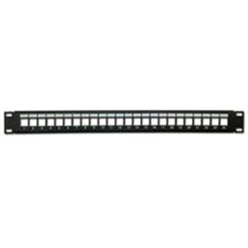 Royal Racks 1U 24 Port Blank Keystone Patch Panel