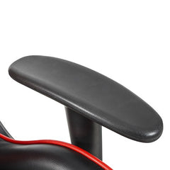 Brateck PU Leather Gaming Chair with Headrest & Lumbar Support Office Play Work