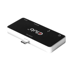 Club3D CSV-1591 USB-C 3.1 Gen 1 to HDMI 2.0b + 1 USB 2.0 + USB-C Charge Combo Audio Jack Female Adapter - Black
