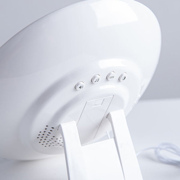 Brookstone BSWK622 Sunrise RiseNShine 'Wake Up' Alarm Clock w/ FM Ra