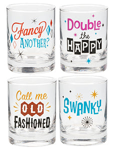 Ganz ER59475 8PK Rock Glasses Assorted Designs