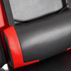 Brateck PU Leather Gaming Chair with Headrest & Lumbar Support Office Play Work