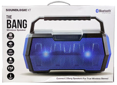 Soundlogic XT BPS-6/1698 The Bang Light-Up Wireless Bluetooth Loud Speaker w/ FM Radio