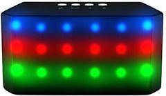 Xtreme XBS9-1010-BLK Neon Bluetooth Light Up Speaker