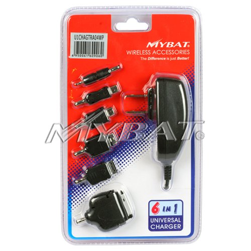 MYBAT Home Cell Universal 110V Travel Charger With IC Chips